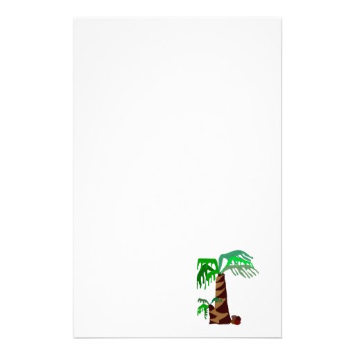 Palm  Trees Stationary Stationery
