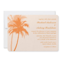 Palm Trees Tropical Wedding Invitations
