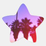 Palm Trees Venice Beach Star Stickers