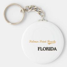 Palmer Point Beach Florida Classic Key Chains