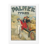 Palmer Tyres Ad postcards
