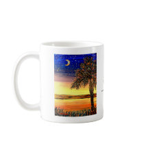 Palmetto Sunset coffee mug