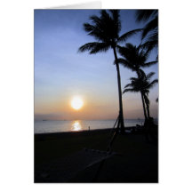 palms sunset manila cards