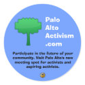 PaloAltoActivism.com stickers