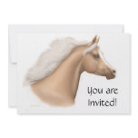 Palomino Arabian Horse Party Invitation