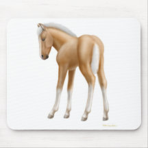 Palomino Foal Mousepad
