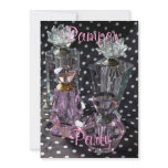 Pamper Party By Salon Glacé Personalized Invite