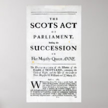 Pamphlet announcing print