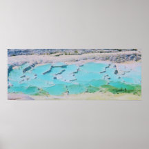 Pamukkale means "cotton castle" in Turkish. POSTER