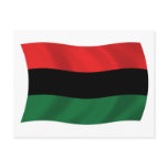 Pan African (UNIA) Flag Postcard