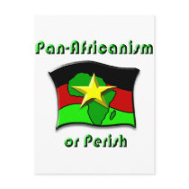 Pan-Africanism or Perish #2 Post Card