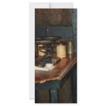 Pan Balance and Alum Rack Card