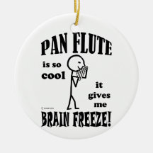 Pan Flute, Brain Freeze Ornament