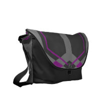 Panal (Purple) Messenger Bag
