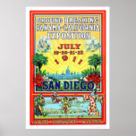 Panama - California Exposition in San Diego 1911 posters