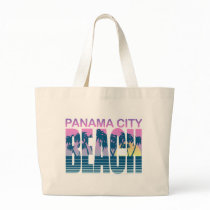Panama City Beach Canvas Bags