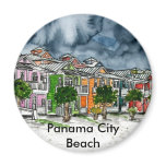Panama City Beach Florida tropical art gifts magnets