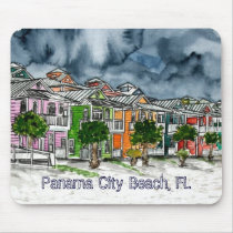 Panama City Beach Florida tropical art gifts Mousepad