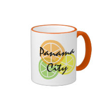 Panama City FL Citrus OrangeLimeLemon Coffee Mug