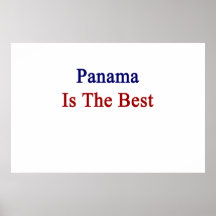 Panama Is The Best Poster