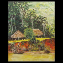 Panama Watercolor flyers