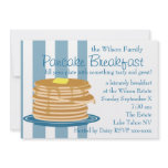 Pancake Breakfast Personalized Invitations
