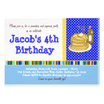 Pancakes and Pyjamas Birthday Invitation