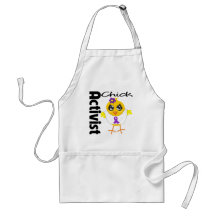 Pancreatic Cancer Activist Chick Apron