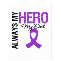 Pancreatic Cancer Always My Hero My Dad Post Cards