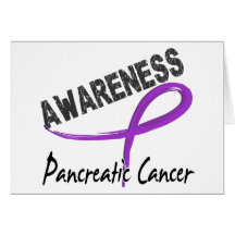 Pancreatic Cancer Awareness 3 Greeting Card