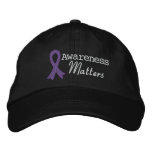 Pancreatic Cancer Awareness Matters embroidered hats