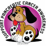 Pancreatic Cancer Dog photo sculptures