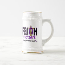 Pancreatic Cancer Faith Matters Cross 1 Mug