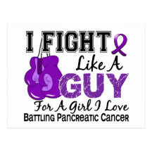 Pancreatic Cancer Fight Like A Guy 15 Postcard
