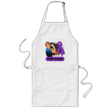 Pancreatic Cancer Fight Strong Rosie Riveter Apron