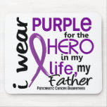 Pancreatic Cancer For My Hero My Father 2 mousepads