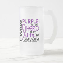Pancreatic Cancer For My Hero My Grandfather 2 Coffee Mug
