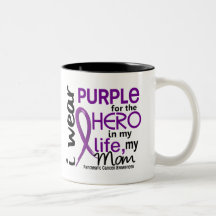 Pancreatic Cancer For My Hero My Mum 2 Coffee Mugs
