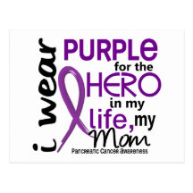 Pancreatic Cancer For My Hero My Mum 2 Post Cards