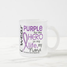 Pancreatic Cancer For My Hero My Nana 2 Mugs