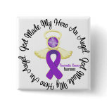 Pancreatic Cancer God Made My Hero An Angel Pinback Button
