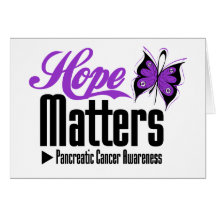 Pancreatic Cancer  HOPE MATTERS Cards