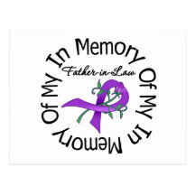 Pancreatic Cancer In Memory of My Father-in-Law Post Cards