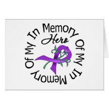 Pancreatic Cancer In Memory of My HERO Cards