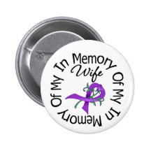 Pancreatic Cancer In Memory of My Wife Pins