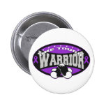 Pancreatic Cancer One Tough Warrior Button