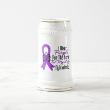 Pancreatic Cancer Ribbon My Hero My Grandmother Coffee Mug