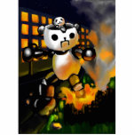 Panda Attack3 photo sculptures