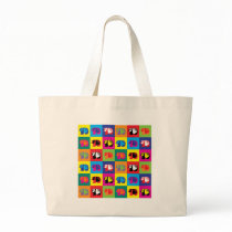 Panda Canvas Bags