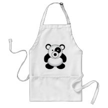 Panda Bear Aprons